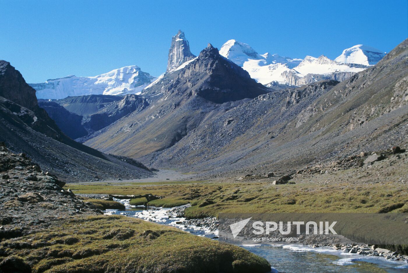 In Pamir Mountains