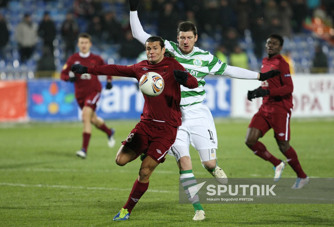 Football. UEFA Europa League. Rubin vs. Shamrock Rovers