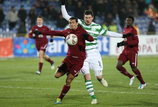 Football. UEFA Europa League. Rubin vs. Shamrock Rovers
