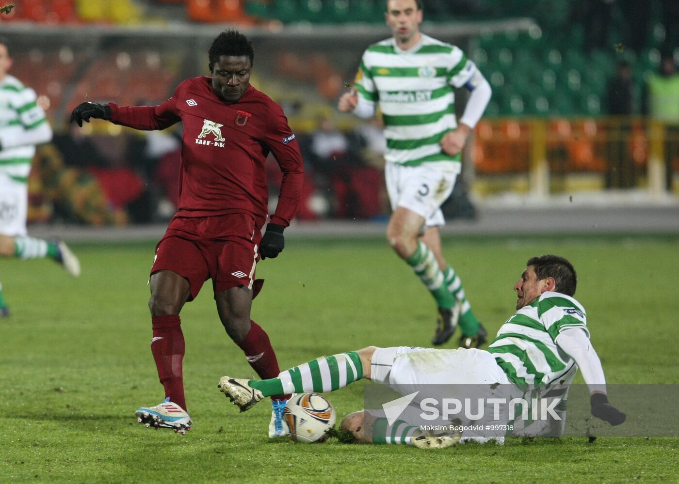 Football. Europa League Match "Rubin" - "Shamrock Rovers"