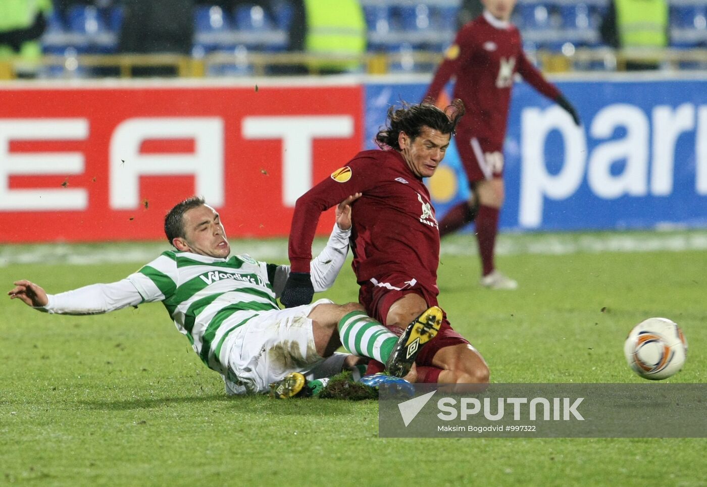 Football. Europa League Match "Rubin" - "Shamrock Rovers"