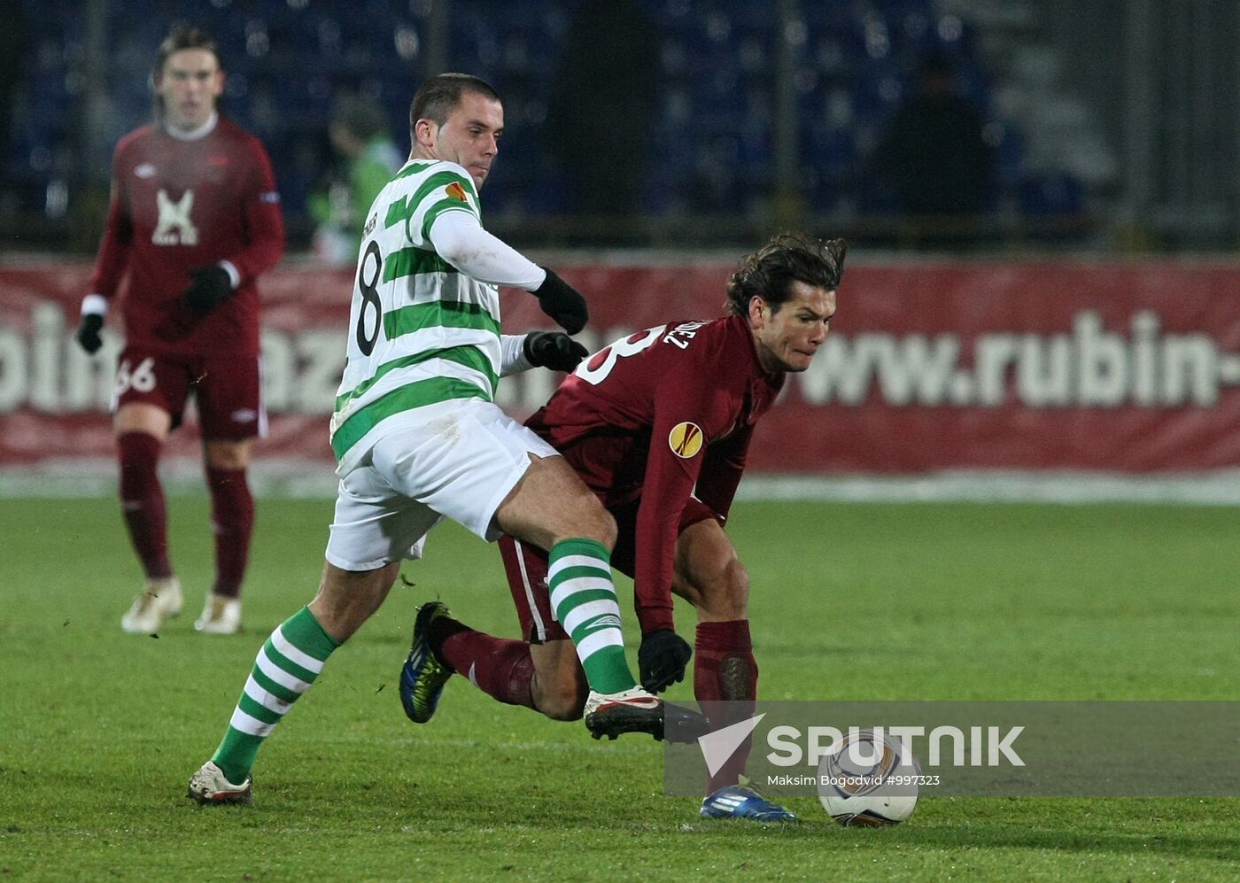 Football. Europa League Match "Rubin" - "Shamrock Rovers"