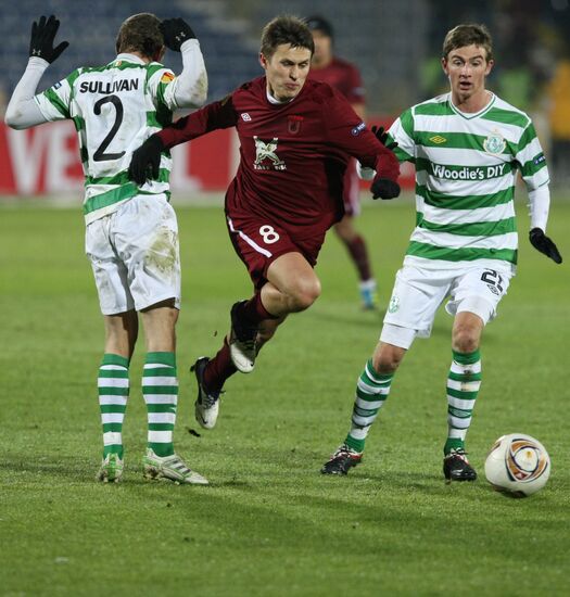 Football. Europa League Match "Rubin" - "Shamrock Rovers"