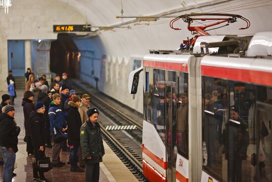 Metrotram new line opens in Volgograd