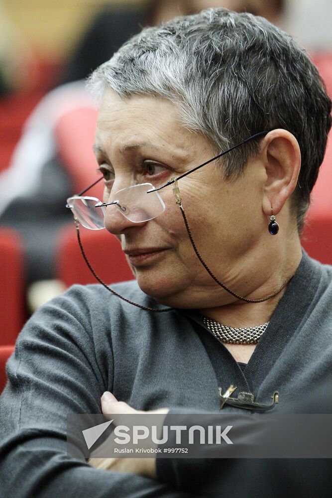 Russian Booker Of The Decade literary awards ceremony