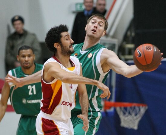 Euroleague Basketball. UNICS Kazan vs. Galatasaray Istanbul