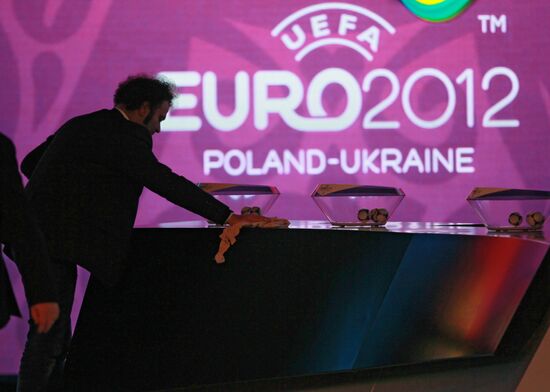 Football. Euro-2012 Draw Ceremony