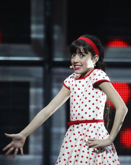 Rehearsal for Junior Eurovision 2011 Song Contest in Yerevan