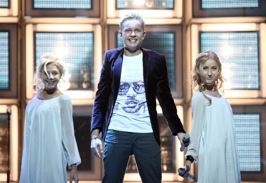 Rehearsal for Junior Eurovision 2011 Song Contest in Yerevan