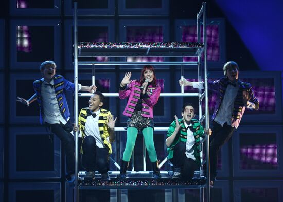 Rehearsal for Junior Eurovision 2011 Song Contest in Yerevan