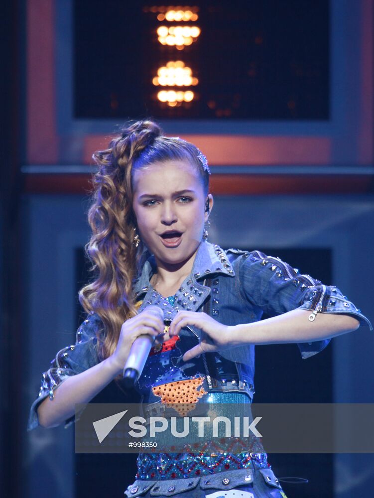 Rehearsal for Junior Eurovision 2011 Song Contest in Yerevan