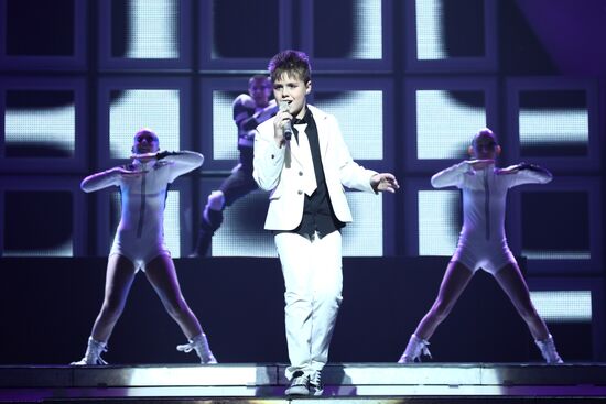 Rehearsal for Junior Eurovision 2011 Song Contest in Yerevan