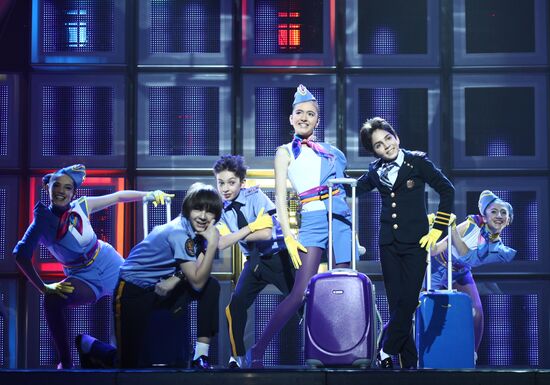 Rehearsal for Junior Eurovision 2011 Song Contest in Yerevan
