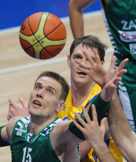 Basketball. VTB United League. Match "Khimki" - "Zalgiris"