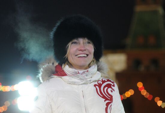GUM skating rink opens on Red Square