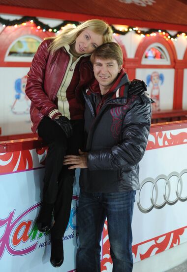 GUM skating rink opens on Red Square