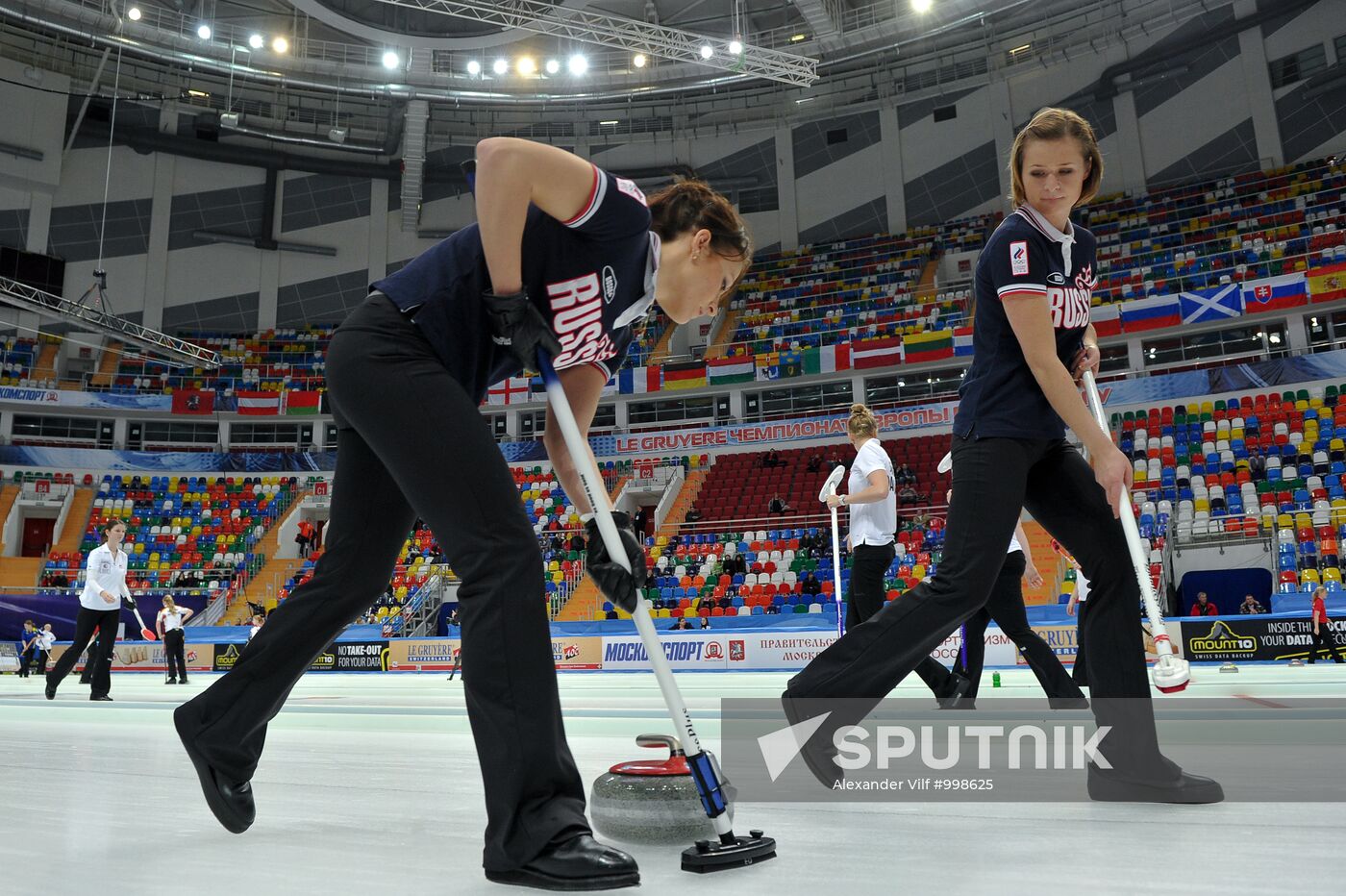 European Curling Championships: Day One