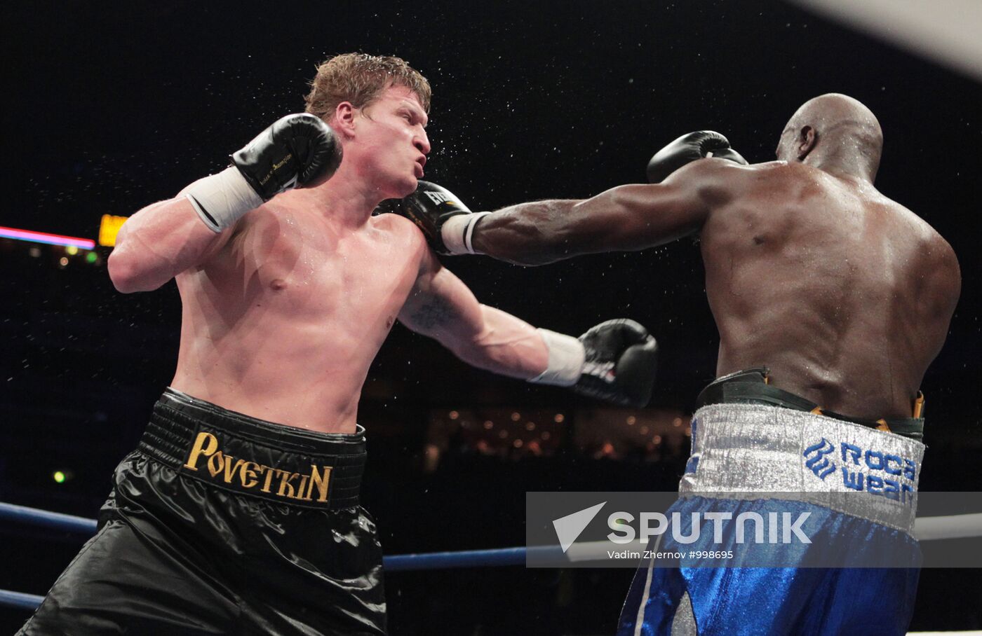 Boxing. Alexander Povetkin vs. Cedric Boswell