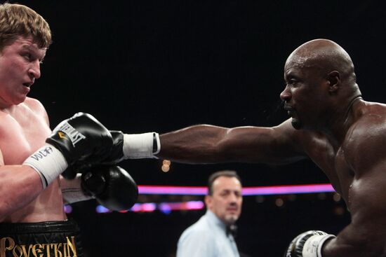 Boxing. Alexander Povetkin vs. Cedric Boswell