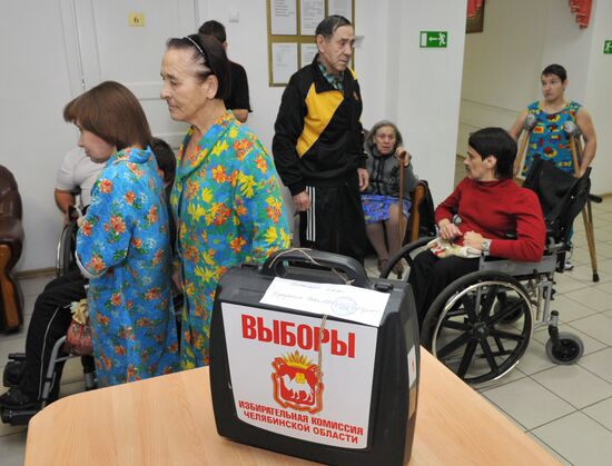 People vote in sixth State Duma election in Chelyabinsk