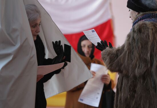 South Ossetia votes in Russian State Duma elections