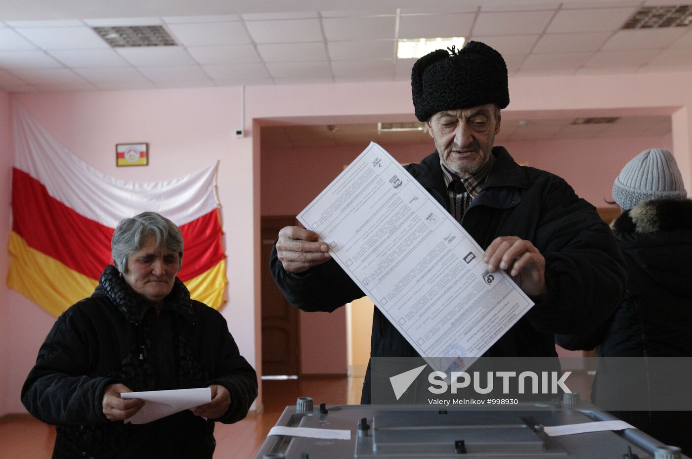 South Ossetia votes in Russian State Duma elections