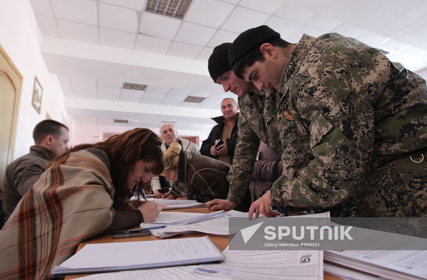 South Ossetia votes in Russian State Duma elections