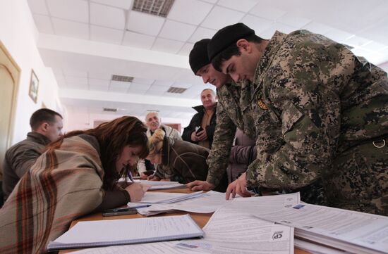 South Ossetia votes in Russian State Duma elections