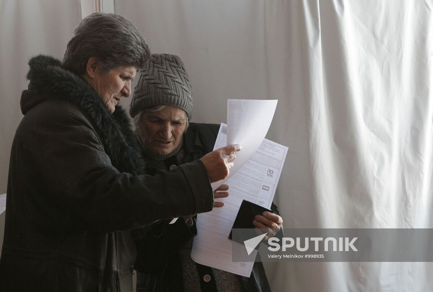 South Ossetia votes in Russian State Duma elections