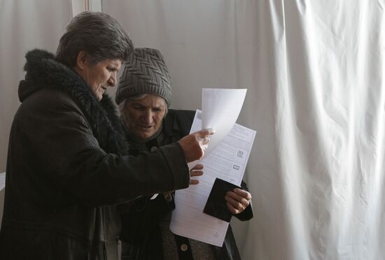South Ossetia votes in Russian State Duma elections