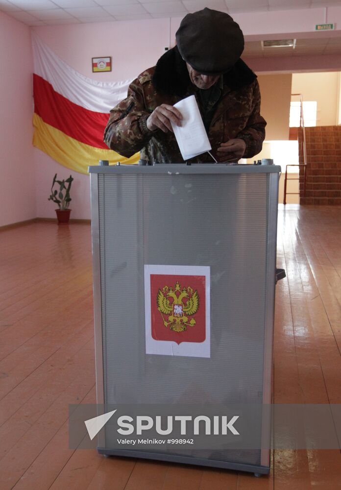 South Ossetia votes in Russian State Duma elections