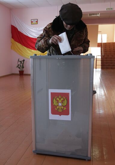 South Ossetia votes in Russian State Duma elections