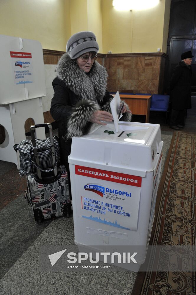 Russia votes in sixth State Duma elections