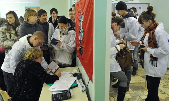 Moscow residents vote in sixth Russian State Duma elections