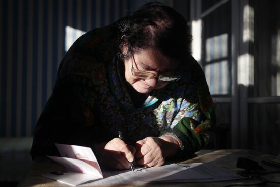 People vote in sixth Russian State Duma election in S.Ossetia