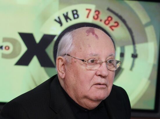 Echo Moskvy radio with M. Gorbachev, L. Muratov and L. Shevtsova