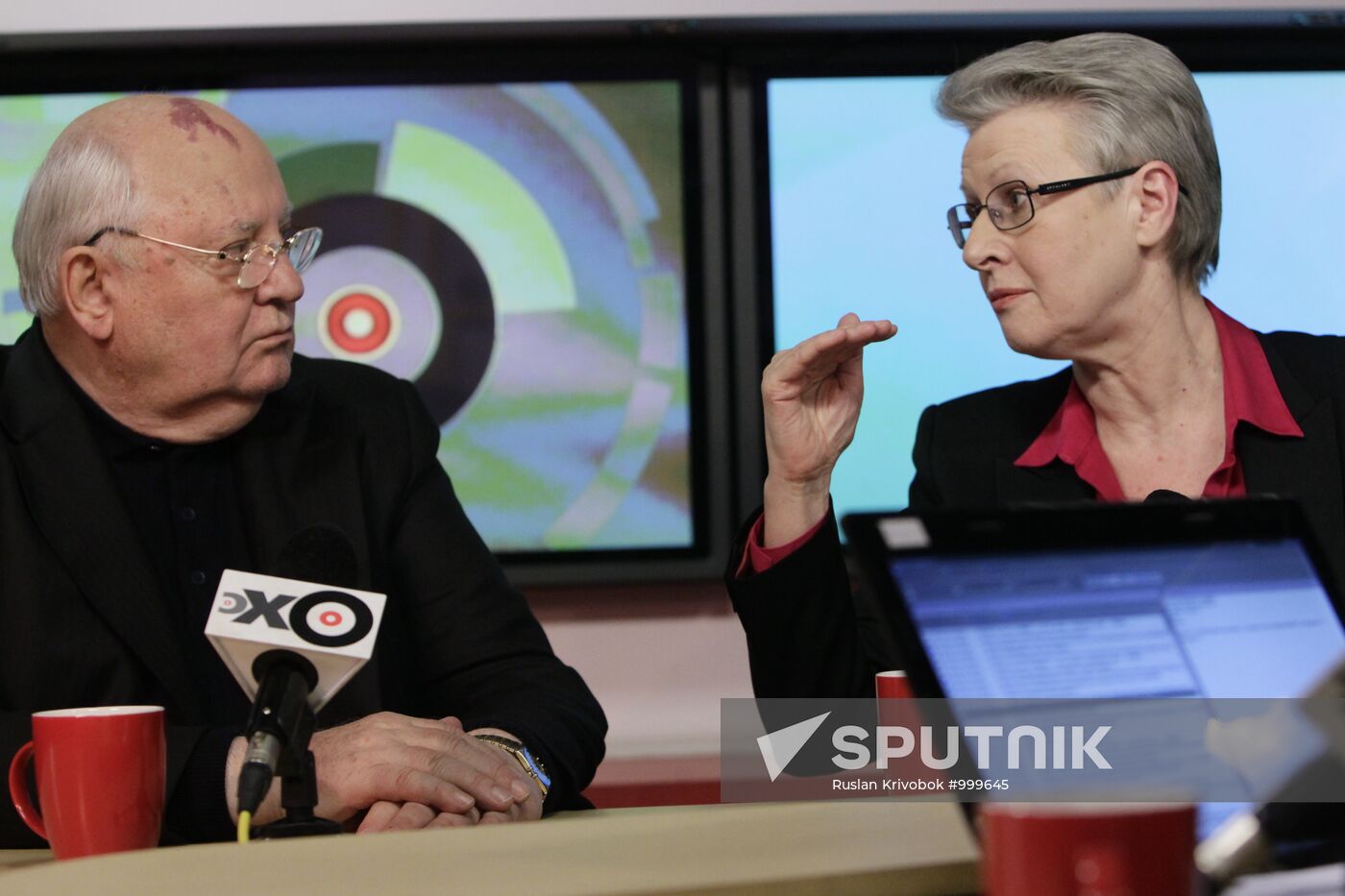 Echo Moskvy radio with M. Gorbachev, L. Muratov and L. Shevtsova