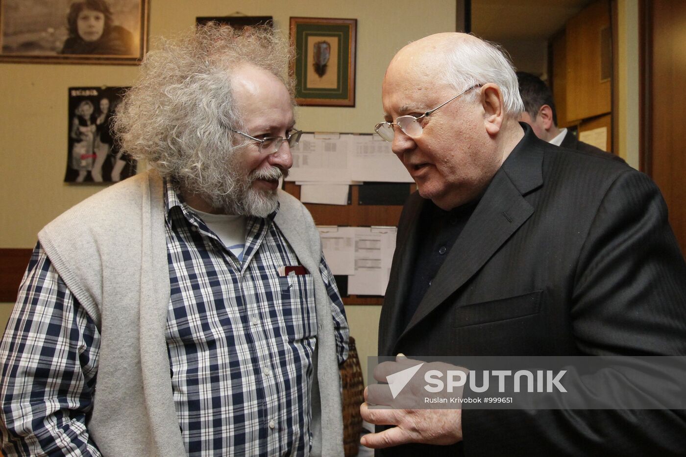 Echo Moskvy radio with M. Gorbachev, L. Muratov and L. Shevtsova