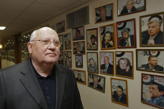 Echo Moskvy radio with M. Gorbachev, L. Muratov and L. Shevtsova