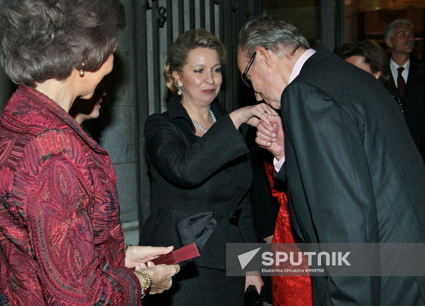 Svetlana Medvedev attends Royal Teatro Real