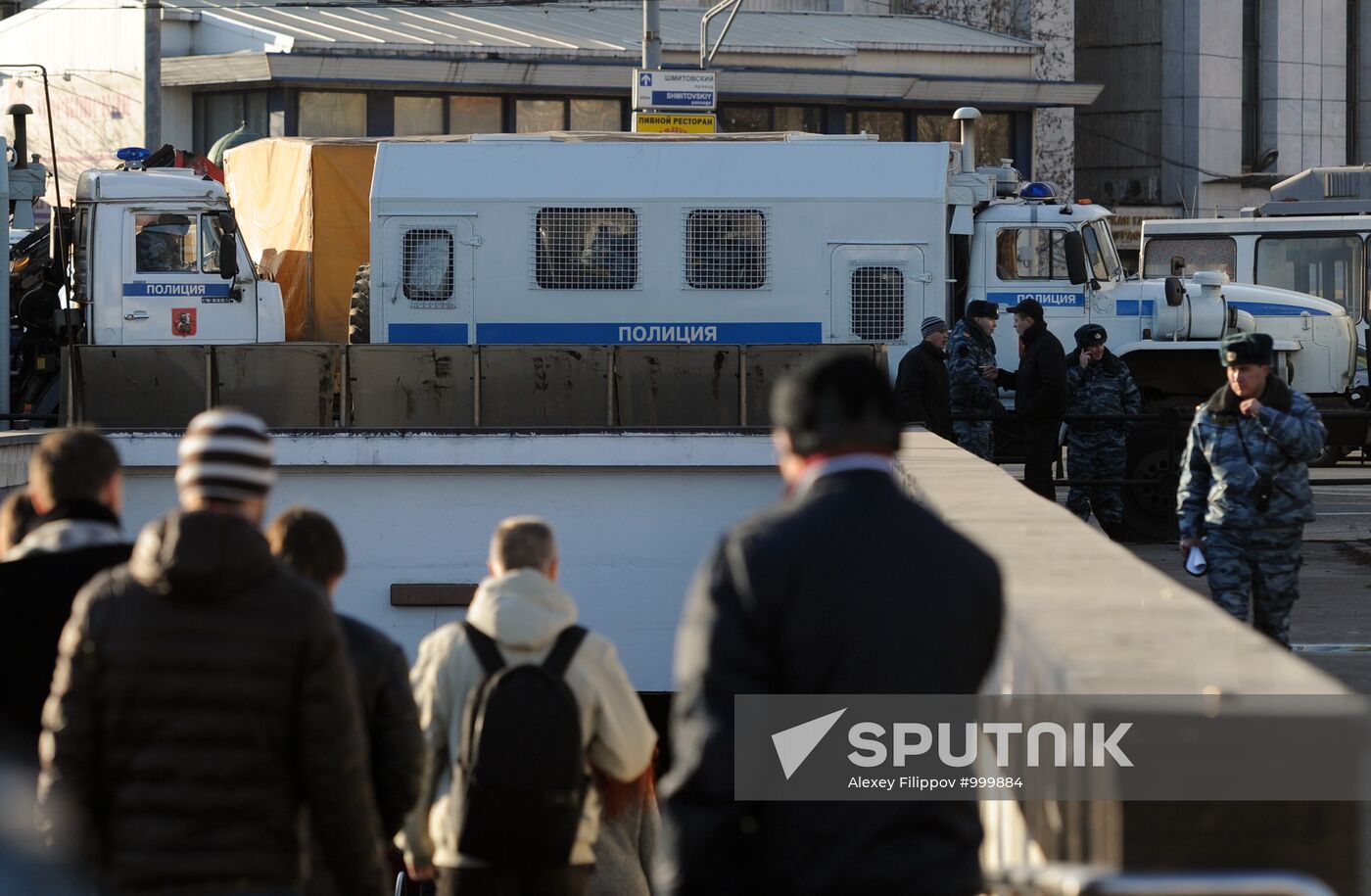 Security stepped up in Moscow