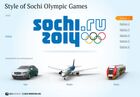 Style of Sochi Olympic Games
