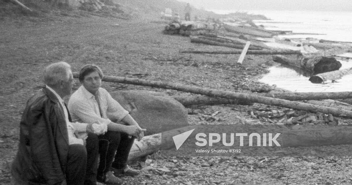 Astafyev Writer Yenisei Sputnik Mediabank