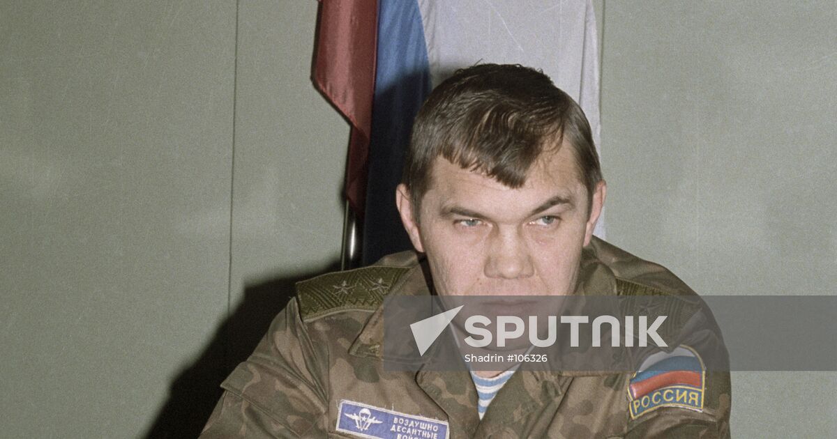 LEBED LIEUTENANT GENERAL | Sputnik Mediabank