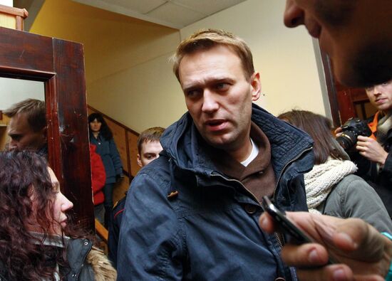 Alexei Navalny appeals arrest for disobeying police Sputnik Mediabank