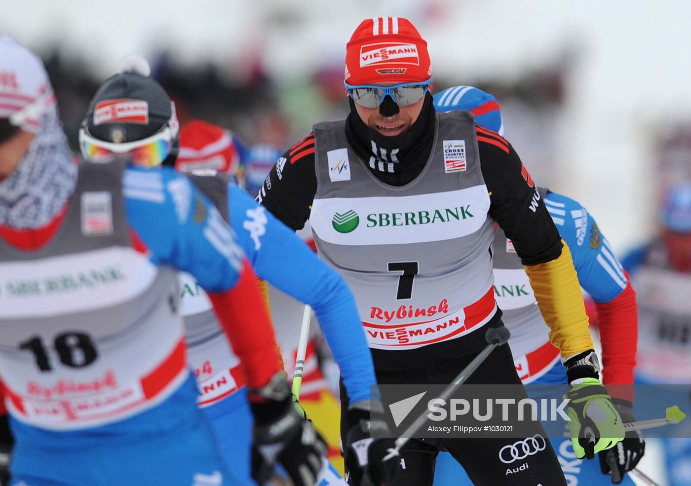 201112 FIS CrossCountry World Cup. Men's 30km Pursuit Sputnik Mediabank
