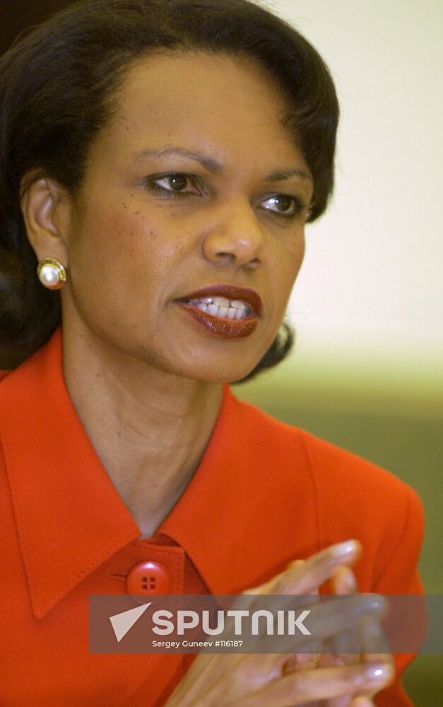 CONDOLEEZZA RICE Sputnik Mediabank