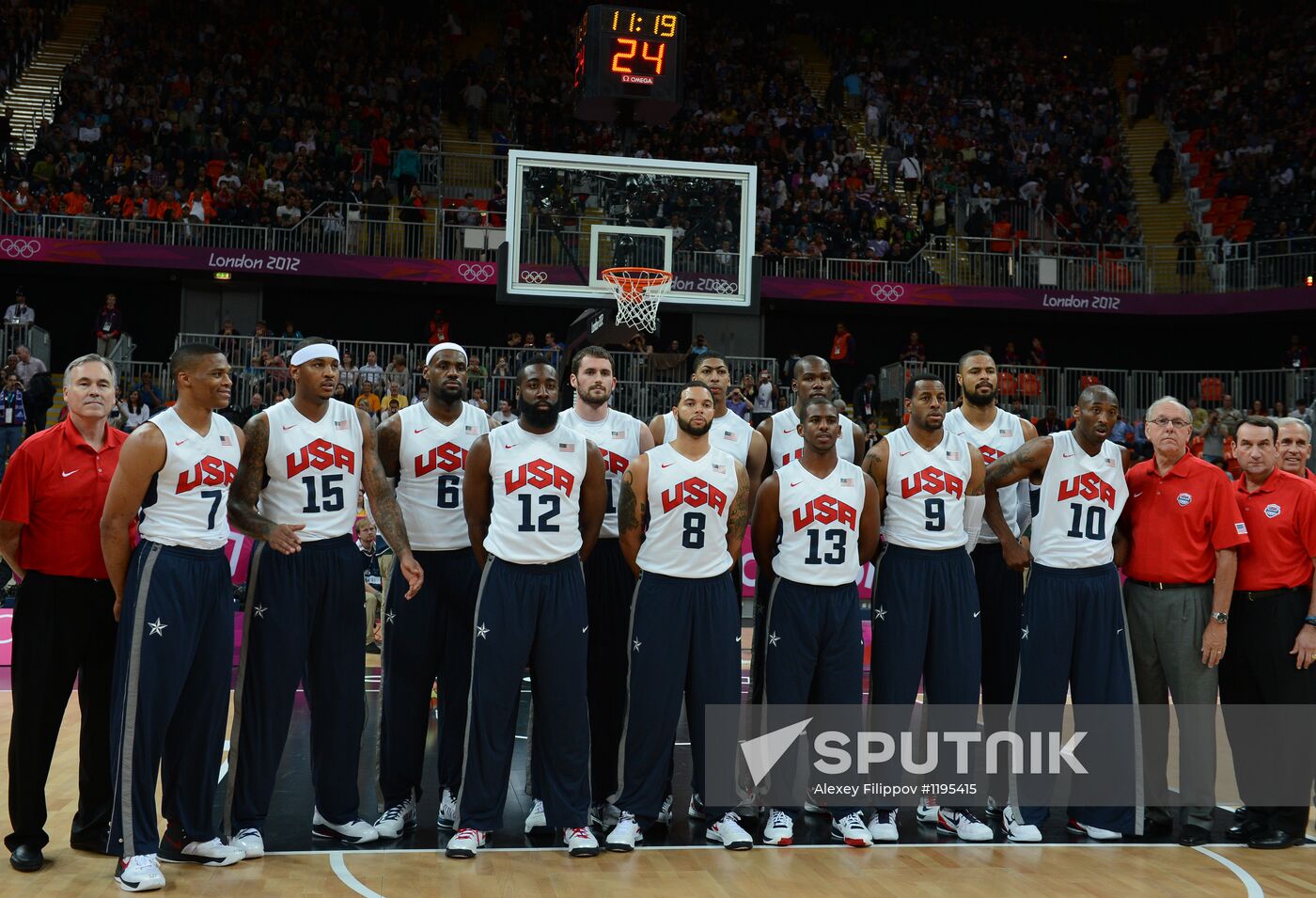 2012 Summer Olympics. Men s Basketball. United States vs. France