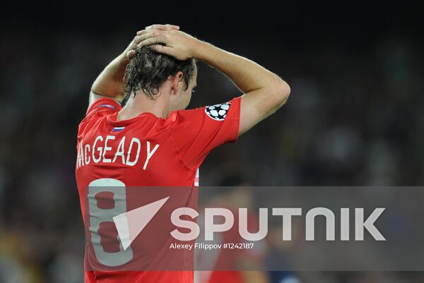 Football. Champions League. Barcelona vs. Spartak