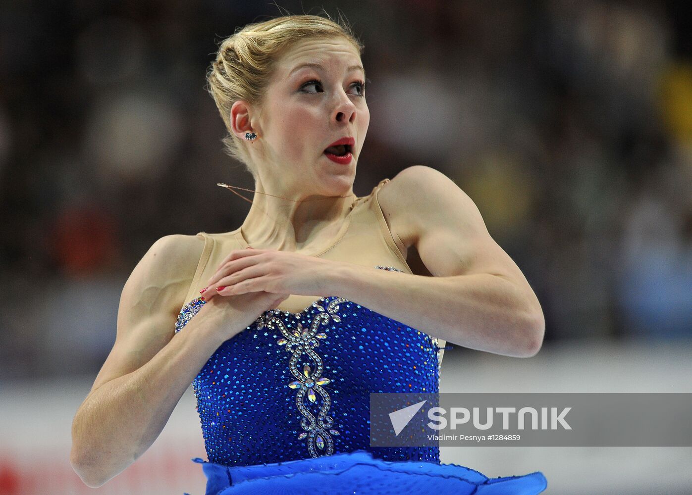 Figure skating. Grand Prix, 4th round. Women's free skating Sputnik